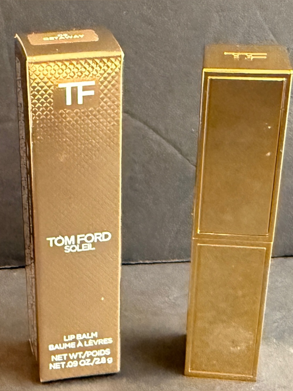 NEW Tom Ford Soleil Lip Balm - 05 GETAWAY (Full Size 0.09oz / 2.8g) Brand New - Picture 2 of 4